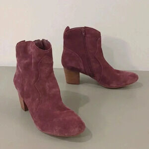 Steve Madden Boots‎ Size 10 Maroon Burgundy